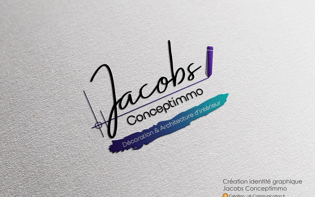 Création logo Jacobs Conceptimmo